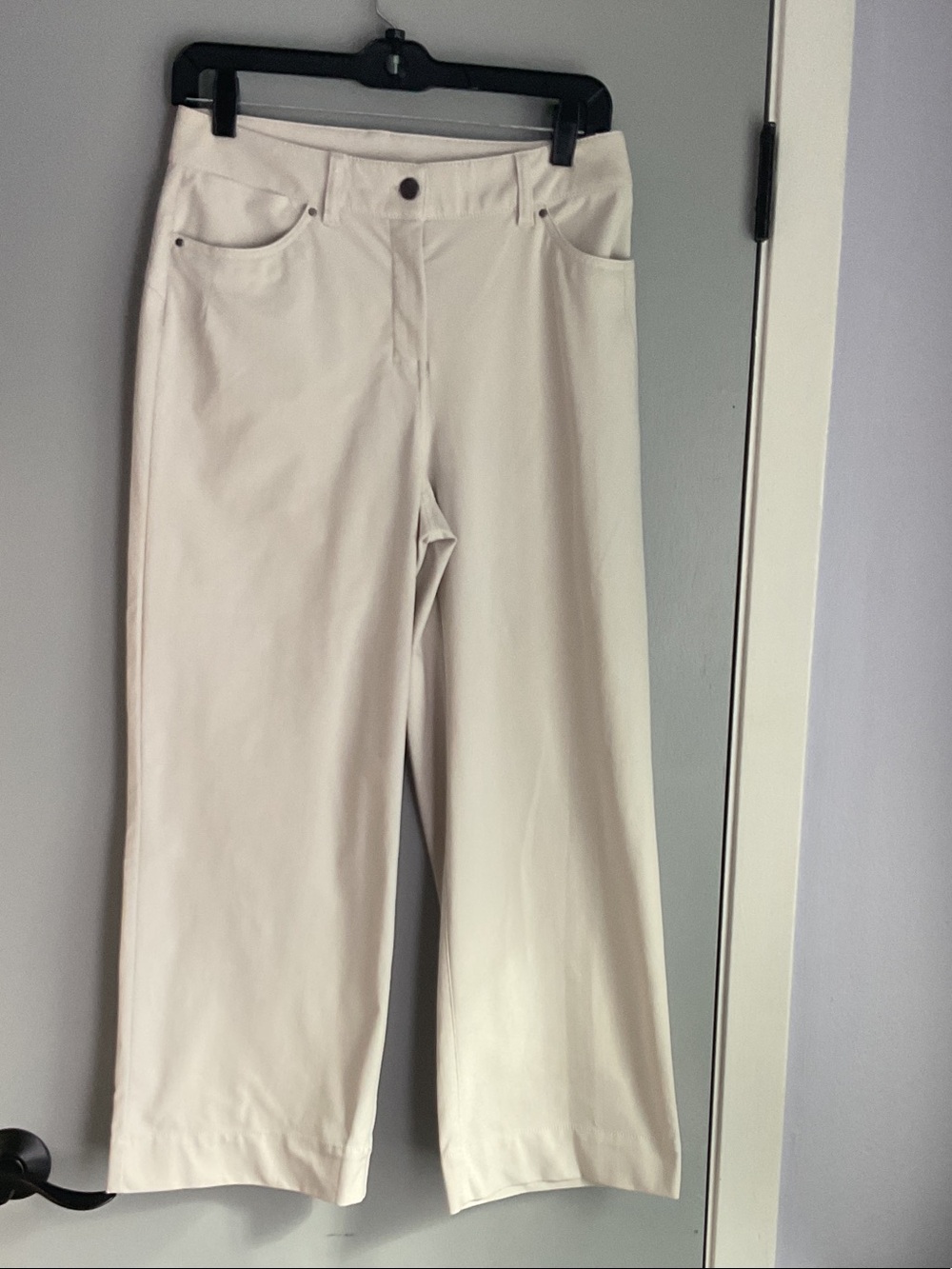 lululemon athletica Cream Wide-Leg Pants